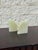 Tan Mid 20th Century Pair of Carved Onyx Art Deco Bookends For Sale - Image 8 of 11