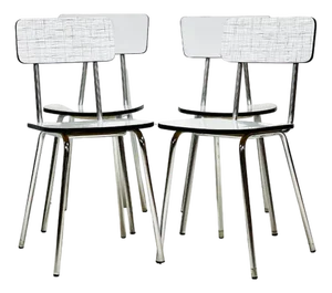 Vintage Dining Chairs, 1970s, Set of 4