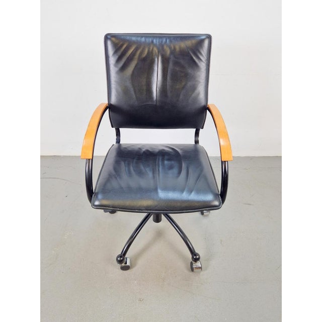 Thonet S73 Office Chair in Leather by Josef Gorica for Thonet, 1990s For Sale - Image 4 of 9