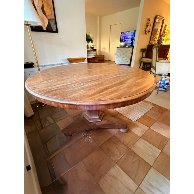 Traditional Antique Pedestal Table From Kenny Ball Antiques For Sale - Image 3 of 9