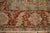 Ruby Red Vintage Distressed Ahar Carpet - 7'9" x 10'2" For Sale - Image 8 of 13