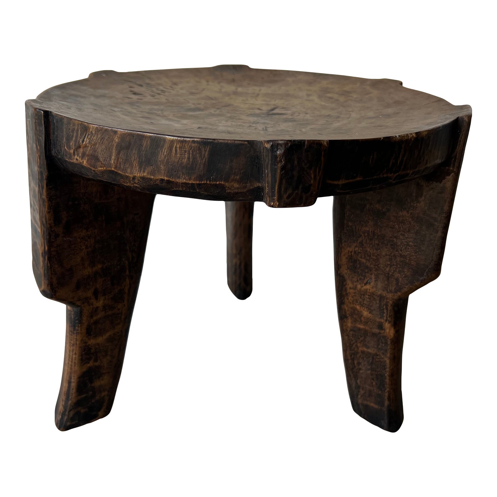 Vintage African Hehe Stool No2 | Chairish