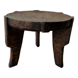 Vintage African Hehe Stool No2