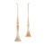Elevate your holiday decor with the exquisite Amber Ombre Swirl Glass Drop Ornaments. This collection of glass ornaments...