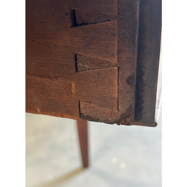 Early 19th Century Early 19th Century American Sheraton Mahogany Flip-Top Card & Game Table For Sale - Image 5 of 10
