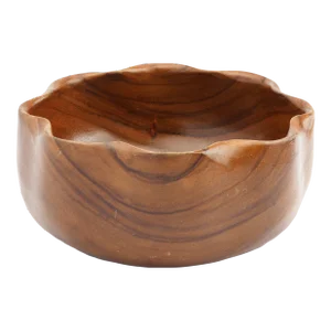 Kahana Traders Hand Carved Monkeypod Wood Bowl, 1950-55