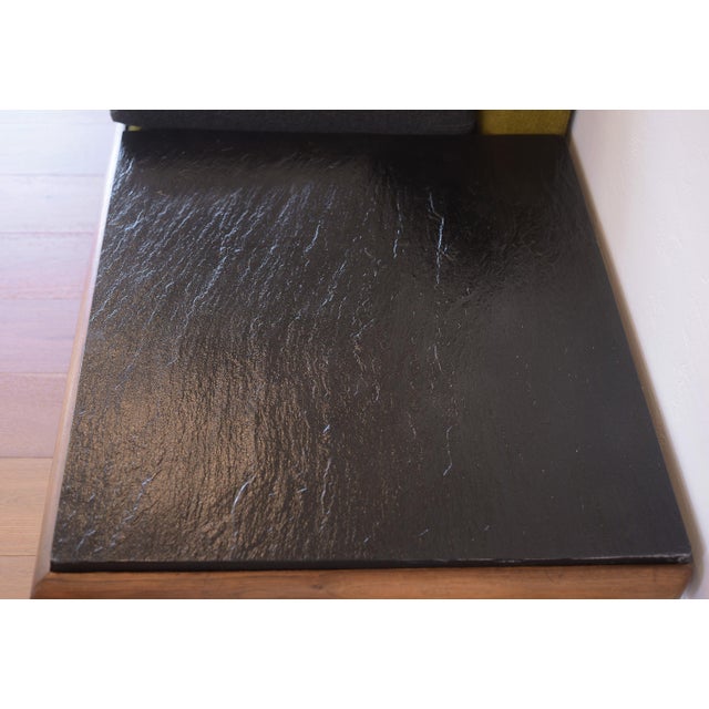 Adrian Pearsall Platform Sofa With Slate End Table For Sale - Image 9 of 18