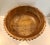 Mid-Century Modern 1970s Fluted Wood on Gold Pedestal Bowl For Sale - Image 3 of 11