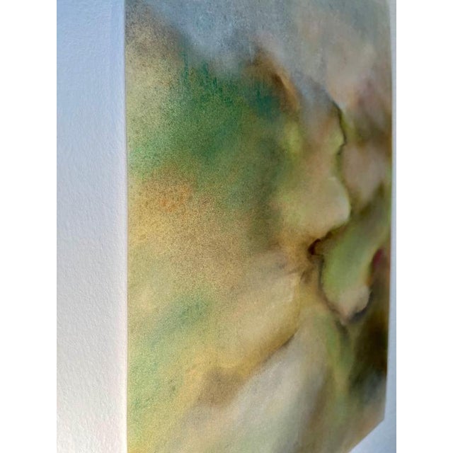 Gold Gilbert Pauli, Mountains, 1991, Pastel on Paper For Sale - Image 8 of 10