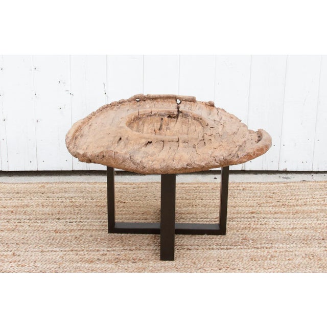Wood 18th Century Grinder Java Abstract Table For Sale - Image 7 of 10
