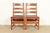 An exceptional pair of antique Mission or Arts & Crafts period ladder back dining chairs By L. & J.G. Stickley USA, Circa...
