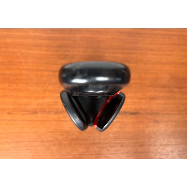 Postmodern Danish Red and Black Bottle Opener and Corkscrew Bar Set by Bjarne Bo for Ideas, Denmark, 1980s, Set of 4 For Sale - Image 4 of 16