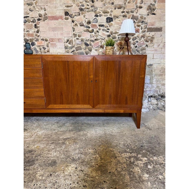 Mid-Century Danish Teak Sideboard by Kai Winding, 1960s For Sale - Image 10 of 18