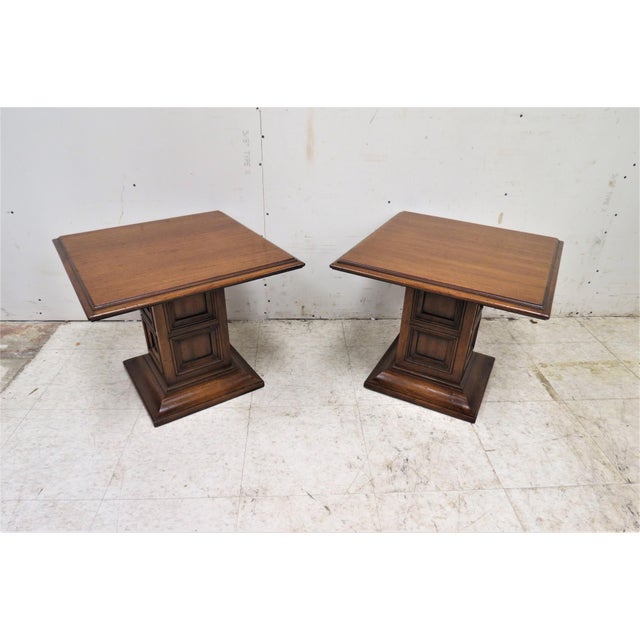 Mid Century Hekman Furniture End Tables Chairish