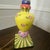 Art Deco Whimsical Ceramic Candlestick Lamp in Style of Mackenzie Childs For Sale - Image 3 of 9