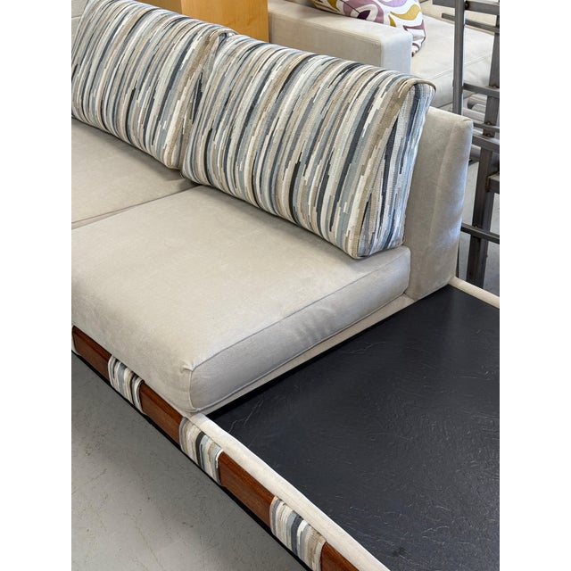 Mid-Century Modern 1960’s Adrian Pearsall Sectional Sofa Set with Matching Cocktail Table For Sale - Image 3 of 18