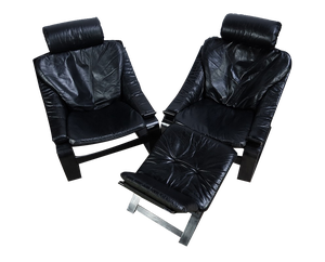 Kroken Lounge Set by Ake Fribyter for Nelo, 1974, Set of 3