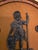 Traditional Antique French Empire Bronze Plaque Young Warrior For Sale - Image 3 of 10