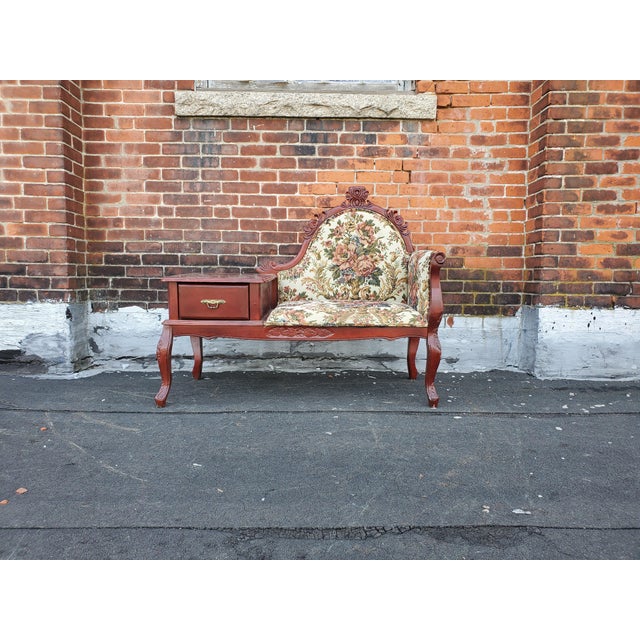 Victorian Style Gossip Telephone Bench Chairish