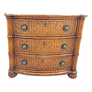 Tommy Bahama Landis Hall Bamboo Commode Chest Lexington Home Brands LHB 513-621 For Sale