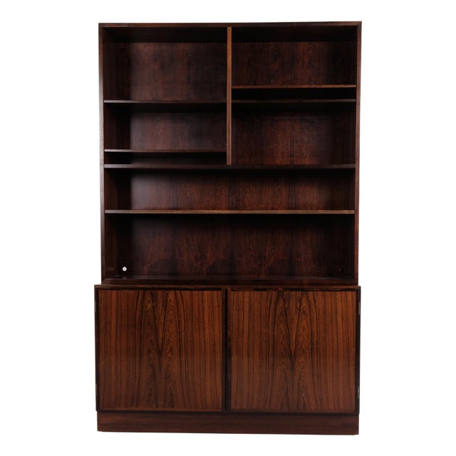 Model 5 Bookcase in Rosewood by Gunni Omann for Poul Hundevad, 1960s For Sale