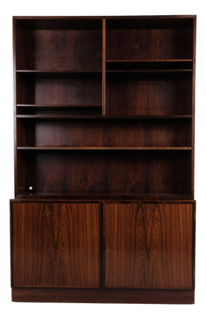 Model 5 Bookcase in Rosewood by Gunni Omann for Poul Hundevad, 1960s