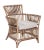 Our pieces are handmade with care, however, we cannot take custom requests. Boho Arm Chair. Rattan Frame Color - Honey...