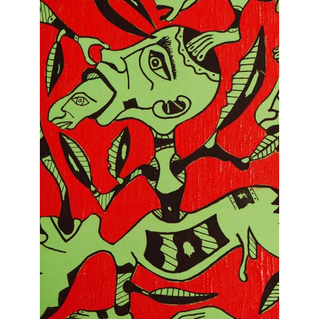 KEJ, Prédation, 2020, Oil on Canvas For Sale - Image 3 of 5