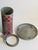 Antique Dog Tube Feeder Purina Chow Metal Rustic For Sale - Image 4 of 6