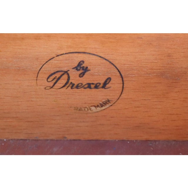 1950s Mahogany Corner Cabinet by Drexel For Sale - Image 11 of 14