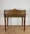 English Oak Writing Desk with Raised Gallery and Drawers, 1930s For Sale - Image 16 of 17