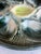 Vintage French Oyster Plate by Saint Clement For Sale - Image 9 of 11