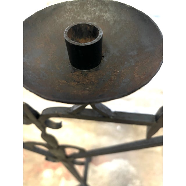 1920s Vintage Church Candleholder, 1920s For Sale - Image 5 of 10