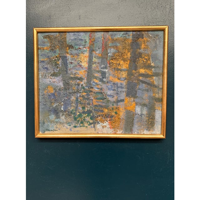 Tore Hamsun, Nature Motif, 1950s, Oil on Board, Framed For Sale - Image 5 of 10