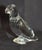 Vintage Baccarat France Clear Crystal Parrot Figurine Signed Art Glass Bird 4" For Sale - Image 9 of 15