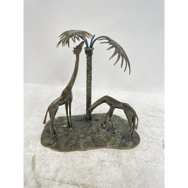 Bronze Giraffe Sculpture, 1930s For Sale - Image 6 of 8