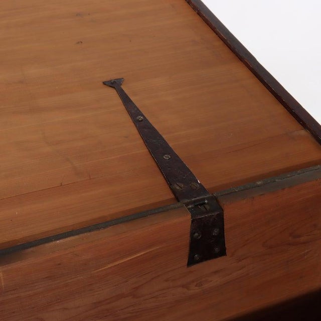 Antique Continental Chippendale Carved Mahogany 3-Drawer Mule Chest C1880 For Sale - Image 15 of 18
