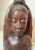 Brown 1940s Hand Carved Balinese Indonesian Bali Lady Bust Wood Carving Sculpture For Sale - Image 8 of 13
