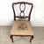 Queen Anne Queen Anne Style Side Chair With Needlepoint Seat For Sale - Image 3 of 12