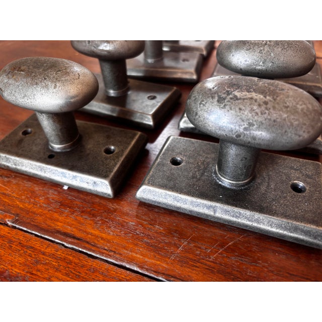 2000 - 2009 Hand Cast Rocky Mountain Hardware Door Knobs - a Pair For Sale - Image 5 of 9