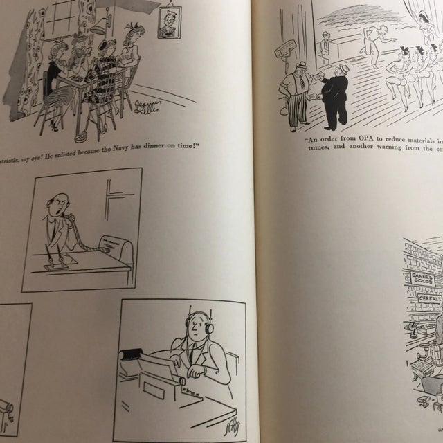 Red Collier's 1943 "It's a Funny World Cartoons" Book For Sale - Image 8 of 11