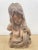 Large Italian Midcentury Clay Female Bust Sculpture For Sale - Image 4 of 8