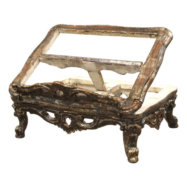 18th Century Laquered Table Lectern, Italy For Sale