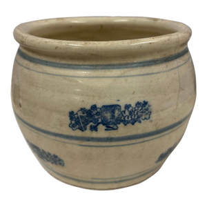 Early 20th Century Antique Chinese Ceramic Pickled Vegetable Jar