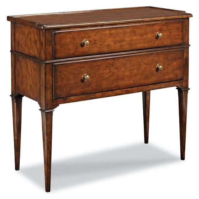 Transitional Marseille Hall Chest in Brown For Sale - Image 3 of 3
