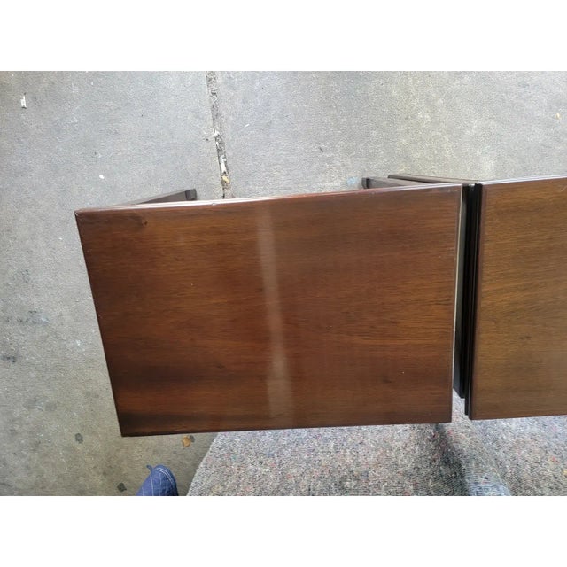 Mid 20th Century Chinese Ming Style Side Tables - a Pair For Sale - Image 9 of 11