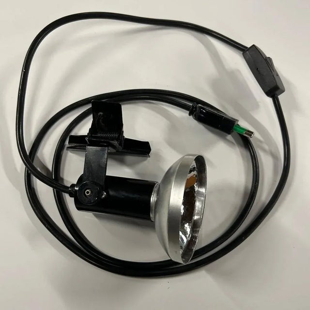 Black Mid-Century Clamp Spotlight by Delight Leuchten, 1960s For Sale - Image 8 of 11