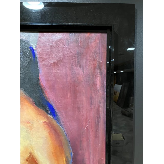 Figurative 20th Century, Vernon Grimmer, Seated Nude, Framed For Sale - Image 3 of 8