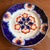 Antique Gaudy Welsh Crescent Pinwheel Flow Blue Plates, a Pair, Circa 1840s For Sale - Image 9 of 12