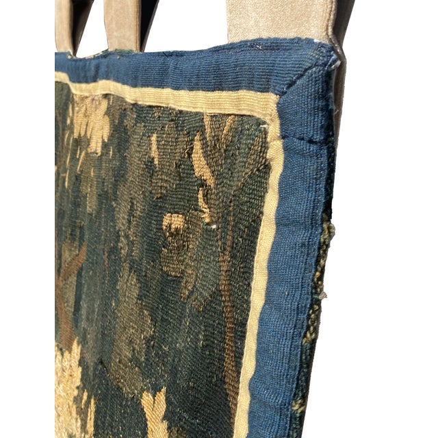 Textile Antique 18th Century Verdure Tapestry For Sale - Image 7 of 12